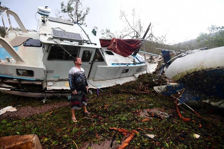 تصاویر | خسارت‌های طوفان در استرالیا | سقف ۲۳ هزار خانه تخریب شد